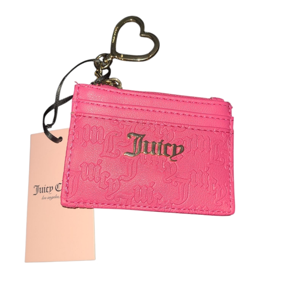 Juicy Couture Vibrant Pink Cardholder